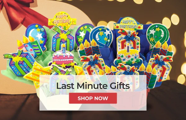 Send Handcrafted Gourmet Cookie Bouquets